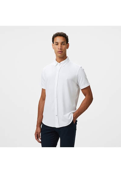Nautica Erkek Beyaz Classic Fit Gömlek Düz W55416t Beyaz