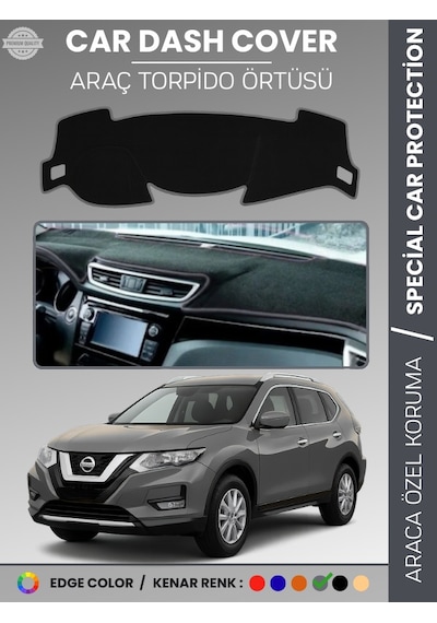 Nıssan X-traıl T32 2014-2021 Torpido Örtüsü Panel Koruma Araca Özel Çatlamayı Önler Kolay Montaj - 638 Stiloto