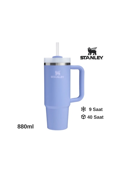 Stanley Quencher H2.o Flowstate Tumbler Pipetli Termos 0.8l Pipetli Matara Lila