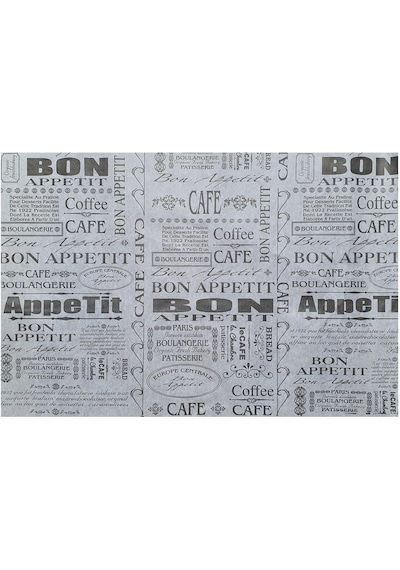 Baskılı Beyaz Sülfit Paket Kağıdı 1 KG 25 x 35 CM