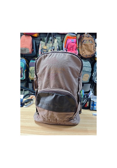Old Cotton Cargo New Komor Bag Sırt Çantası Koyu Kahverengi