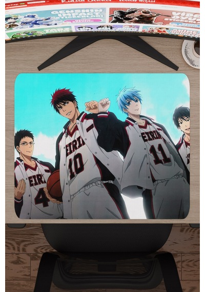 Kuroko No Basket Anime V4 - 48x40 Xl Gaming Kauçuk Kaymaz Taban Mouse Pad Fare Altlığı
