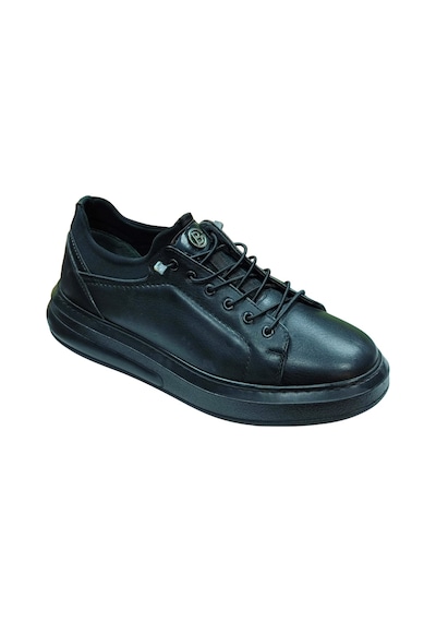 Be Fast One F-80 Erkek Siyah 40-44 Deri Günlük Spor Ayakkabı Siyah