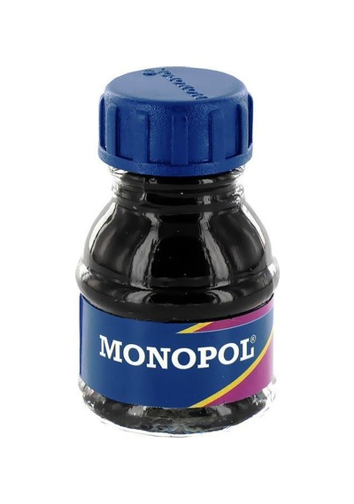 Monopol Çini Mürekkebi Cam Şişede Mavi 1103