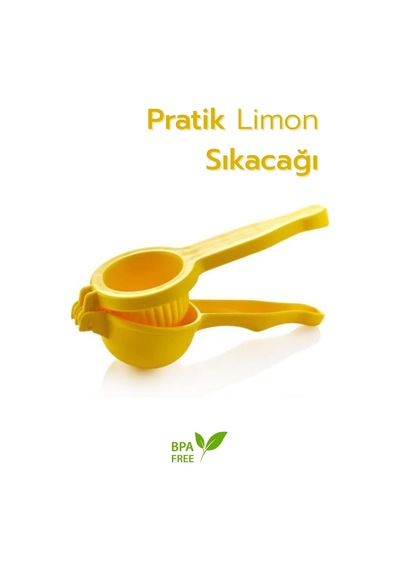 Pratik Limon Sıkacağı Plastik Bpa Free Plastik Diğer