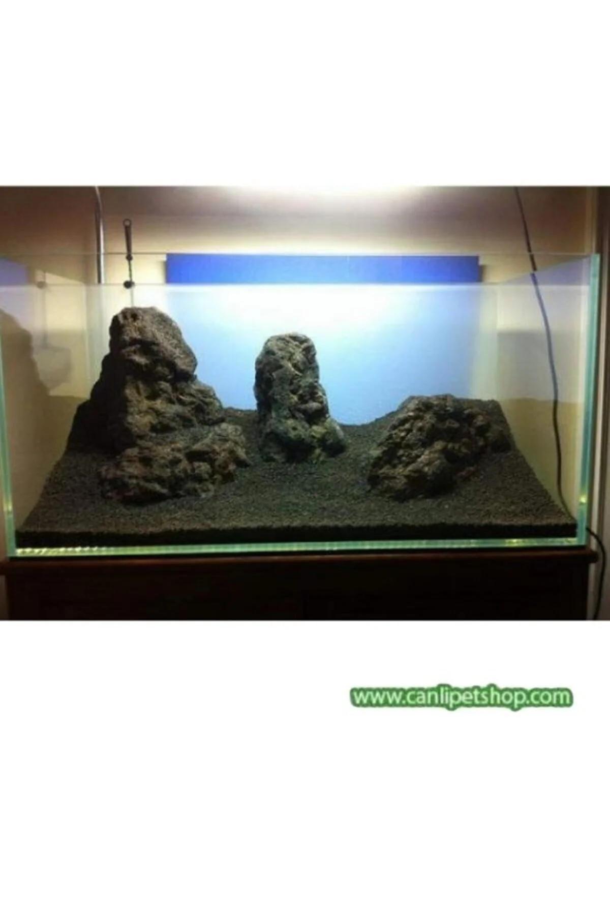 Dekoratif 10 Adet Doğal Lav Kaya Siyah 10x10
