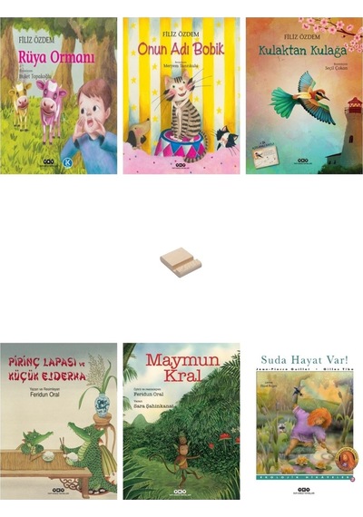 Rüya Ormanı Onun Adı Bobik Kulaktan Kulağa Hayvan Sevgisi 3-8 Yaş 6lı Set
