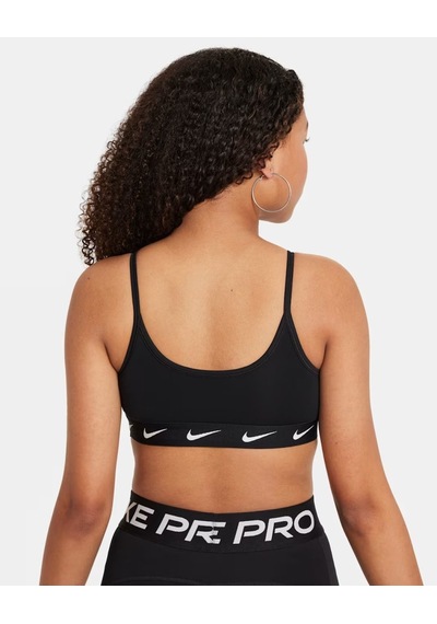 Nike Fd2276-010 One Kız Çocuk Spor Sütyeni - Siyah