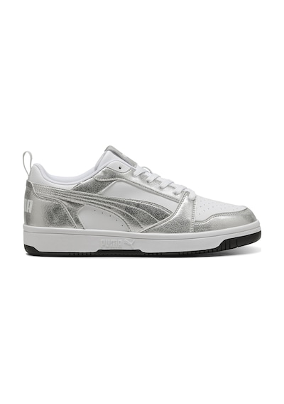 Puma Rebound V6 Low Metallic Kadın Beyaz Sneaker Ayakkabı 40605502