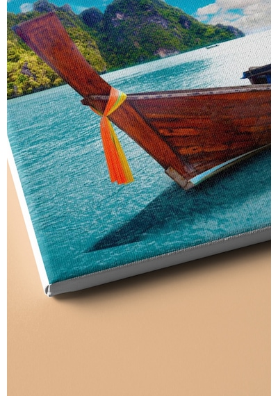 Webstyle Sayılarla Boyama Seti Kasnaklı Phuket'e Ziyaret 60 X 75 Cm