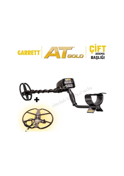 At Gold Altın Dedektörü Çift Başlıklı - 5x8'' + 15'' Ultimate Başlık