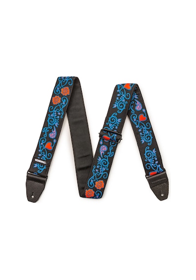 Jim Dunlop Jh24 Jimi Hendrix Blacklight Monterey Blue Gitar Askısı