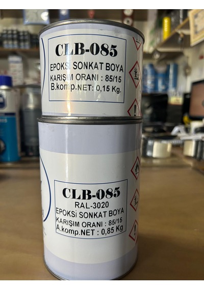 Çelebi Marin Epoksi Boya Ral3020 Kırmızı 1 Kg