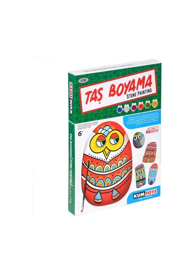 5307 Kumtoys Taş Boyama - Stone Painting - 6 Yaş