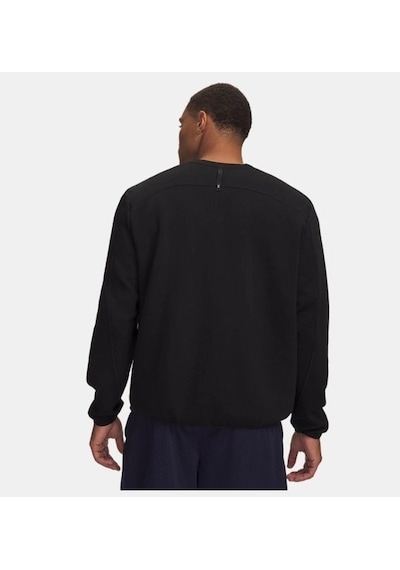 Under Armour Ua Unstoppable Flc Crew Mens Ultimate Black / / Black 6013430-008 Siyah