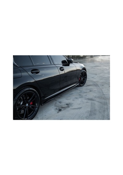 Bmw 3 Serisi G20 Lci 2022+ M Paket Body Kit Seti Ön Lip Marşpiyel Difüzör Spoiler Flap