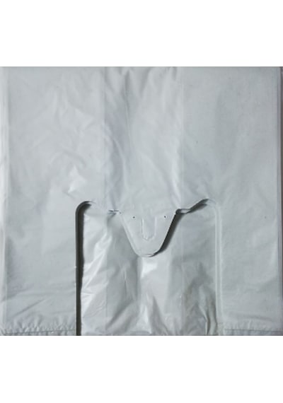 Kalbi Ticaret Kırık Beyaz Poşet Kalın Atlet Poşet Büyük Boy 1 KG