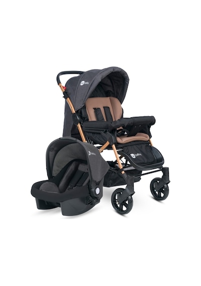 Lia Bebek 4 Baby Çift Yönlü Travel Sistem Bebek Arabası + Ayak Örtüsü İlkadım Bebe