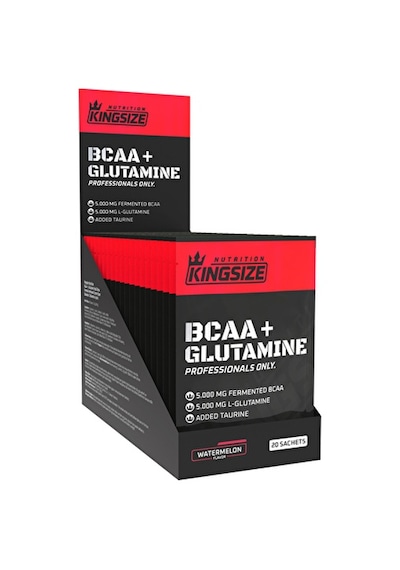 Kingsize Nutrition Bcaa + Glutamine Powder 12 Gr 20 Saşe - Karpuz