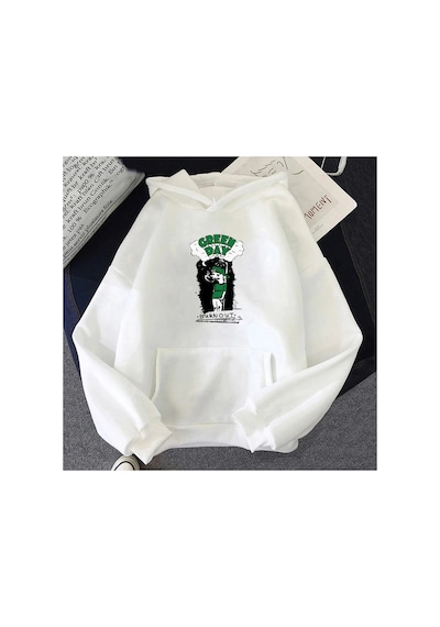 Tarzsokak Beyaz Unisex Müzik G-yeşil Gün Rock Grubu Estetik Kapşonlu Hip Hop Ağır Zihinsel Sweatwear Çift K