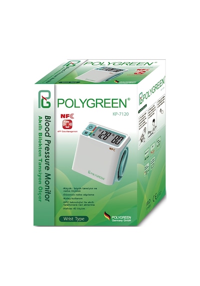 Polygreen KP-7120 Akıllı Bilekten Tansiyon Ölçer