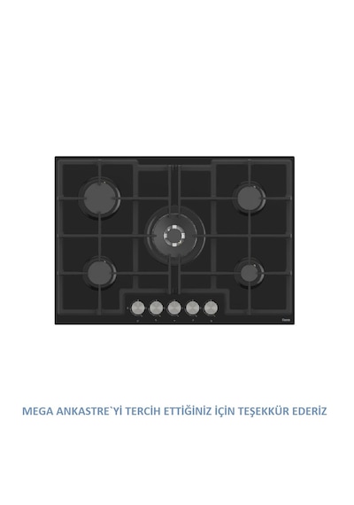 Ferre XE63MI - ED035 - D023 Fryart Serisi Mega Ankastre Set