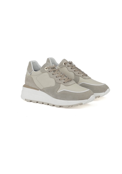 Ziya, Kadın Hakiki Deri Sneaker 1431000z5831 Bej 1431000z5831 340 Bej