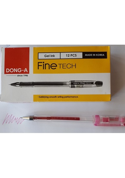 Dong-a My-jel Iğne Uçlu Kalem 0.3 Mm Pembe 12'li Paket