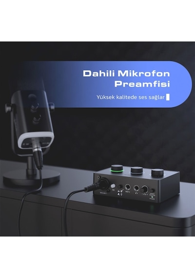 Fifine Ampli1 Sc1 Usb Ses Kartı