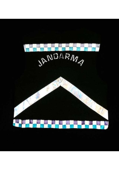 Jandarma Asayiş Fileli Reflektorlu Yelek Sarı