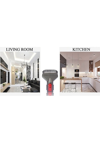 Dyson V7 V8 V10 V11 V15 Uyumlu Temizlik Başlığı Fırça Uç