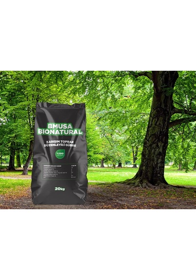 Bmusa Bionatural Karışım Toprak Düzenleyici Gübre 20 Kg. 20 G