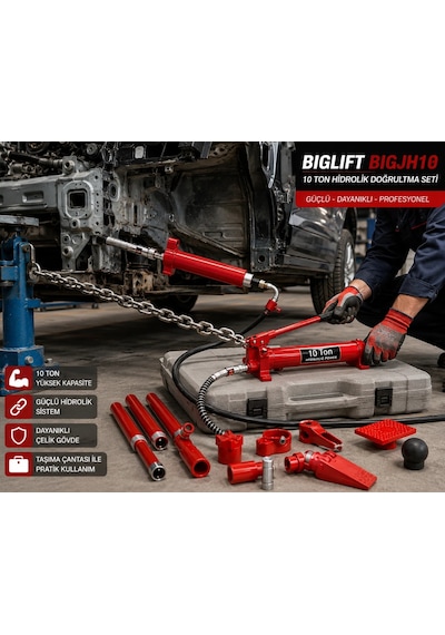 Bıglıft Hidrolik Doğrultma 10 Ton Jh10