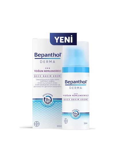 Bepanthol Derma Yoğun Nemlendirici Gece Kremi 50 Ml 4 Adet
