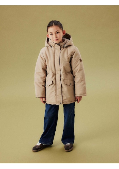 Name It Nkfmarlow Kız Çocuk Parka Mont 13244331 Bej