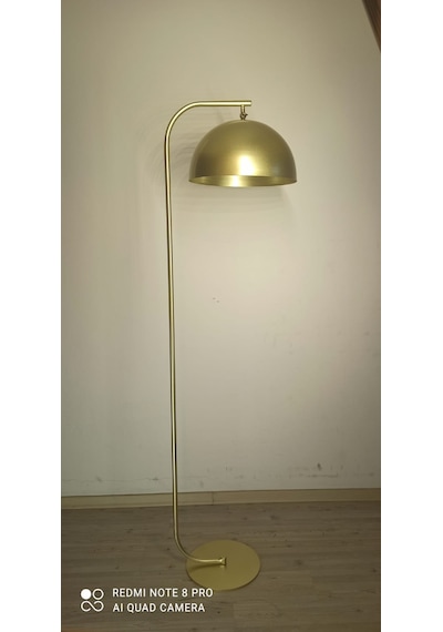 Rys Retro Metal Dekoratif Rustik Mafsallı Gold Rustik Köşe Lambas