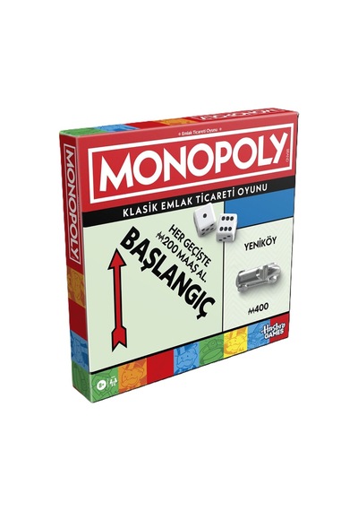 Monopoly Klasik Yeni - 4 Adet Tarı