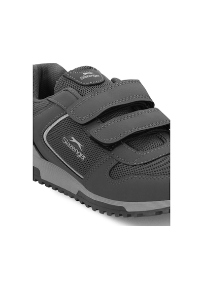 Slazenger Allure I Kadın Cırt Cırtlı Koyu Gri Günlük Spor Ayakkabısı