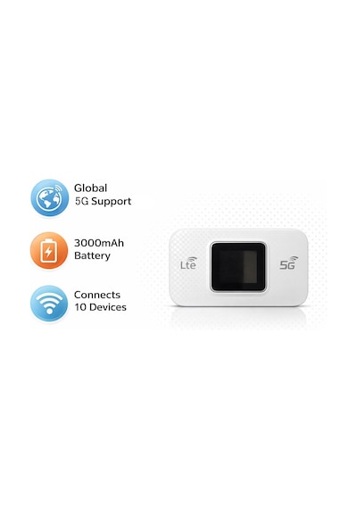 M5 4g Lte 5g Ready Mobil Wifi 3000mah Batarya Type-c 5g