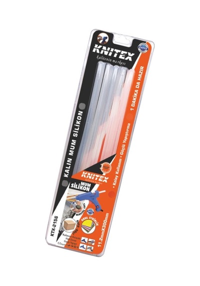 Knitex Vakumlu Kalın Mum Silikon 5'li 2156