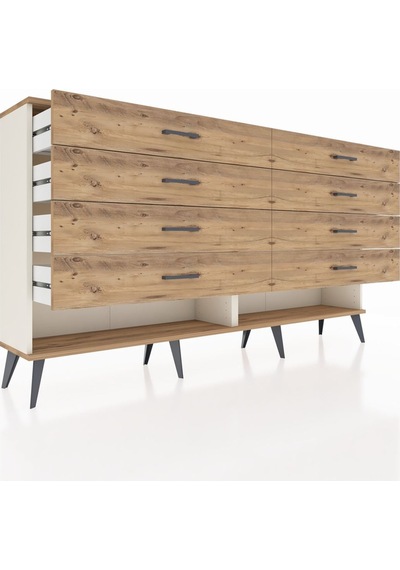 Arges Konsol 8 Çekmeceli 176x30x99 Aytaşı-çam Atlas Çam/atlas Çam - Aytası Arges Konsol 8 Çekmeceli 176x30x99 Aytaşı-çam Atlas Çam/atlas Çam - Aytası