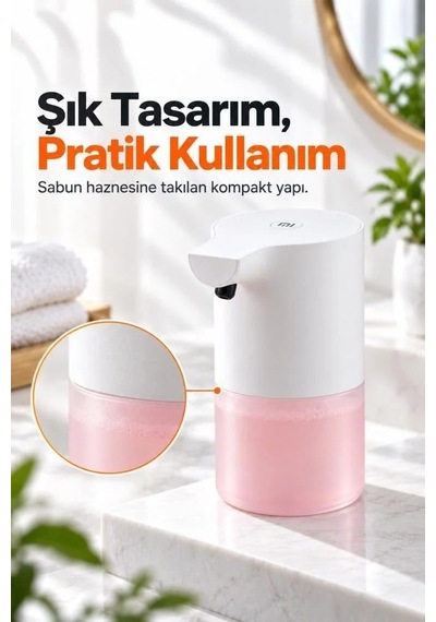 Premium Evye Yenilikçi Ofis Mijia Sensörlü Sıvı Sabunluk Otomatik Köpük Çok Renkli