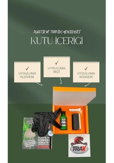 TRAX Plastik Ve Torpido Yenileyici Ve Onarıcı Seramik Kaplama
