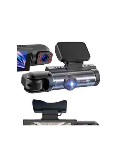 Black Box Traffic Recorder Çift Kameralı Araç Kamerası Ön Ve Arka Kameralı Full Hd 1296p