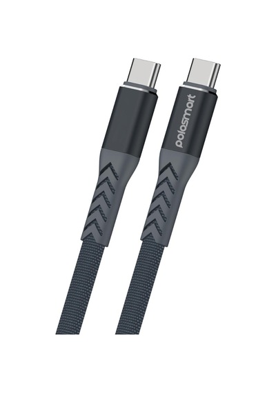 Polosmart Psm104 Type-c To Type-c Şarj Ve Data Kablosu Siyah Polosmart Psm104 Type-c To Type-c Şarj Ve Data Kablosu Siyah