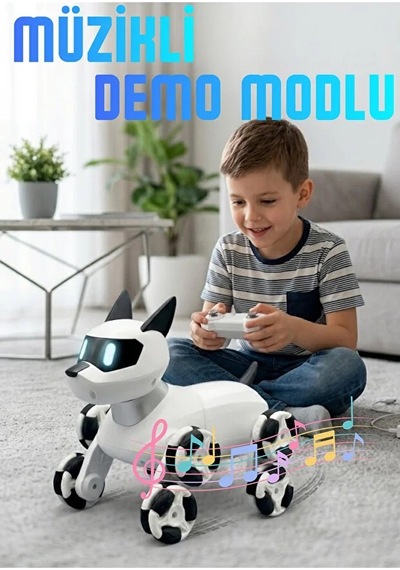 Neodog Robot Köpek Siyah Karışık