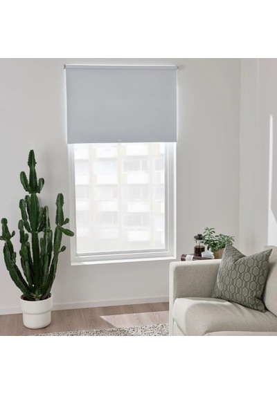 Ikea Fönsterblad Stor Perde 60 X 155 Cm Beyaz / Açık Lacivert