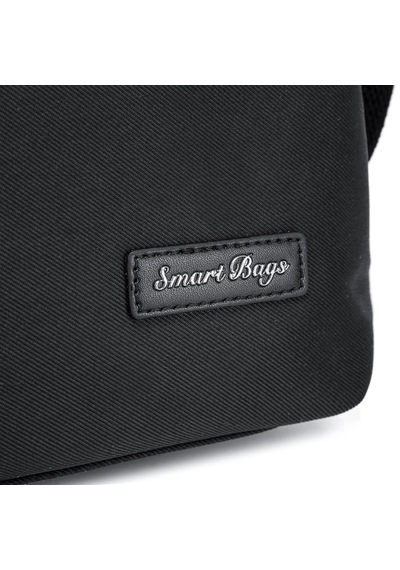 Smart Bags Twill Dimi Kumaş Postacı Kadın Çantası 3330 Siyah