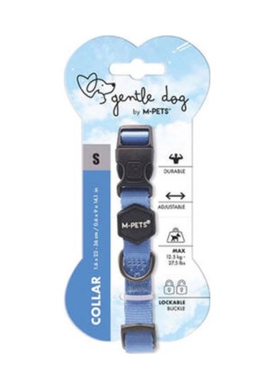 Köpek Boyun Tasması Mavi Small 23-36 Cm Çok Renkli
