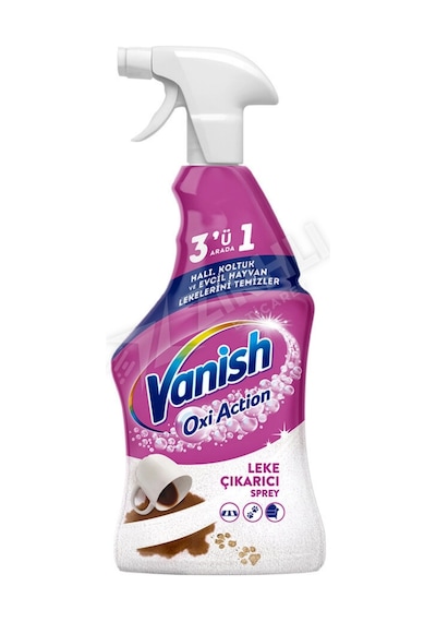 Vanish 3'ü 1 Arada Halı Koltuk Ve Hayvan Lekesi İçin Leke Çıkarıcı Sprey 500 Ml